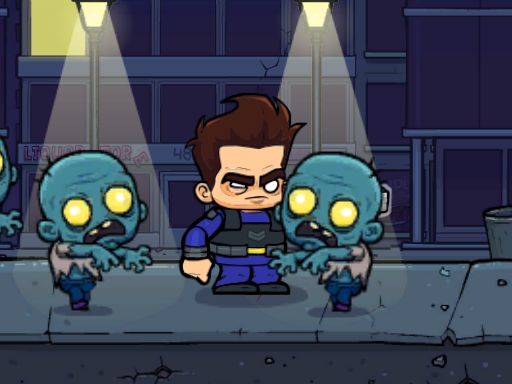 City Zombie Survival 2D - free online Browser game