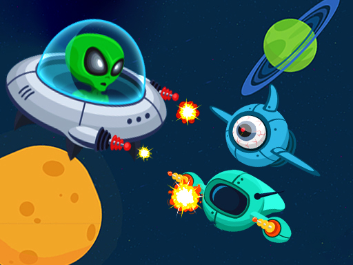 Space Infinite Shooter zombies - free online Browser game