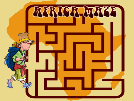 Africa Maze - free online Browser game