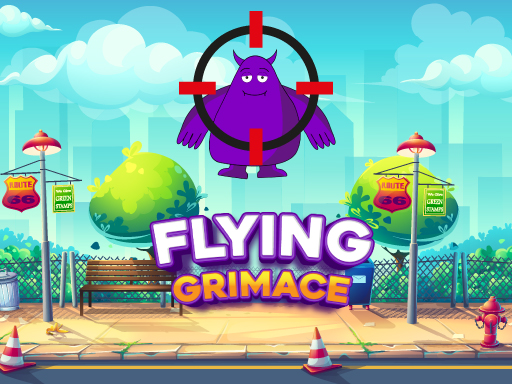 Flying Grimace - free online Browser game