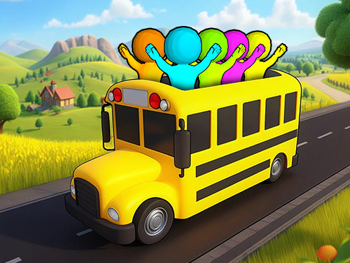 Bus Match: Color Parking Jam - free online Browser game