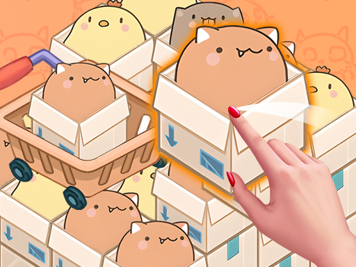 Mart Puzzle Box Cat - free online Browser game
