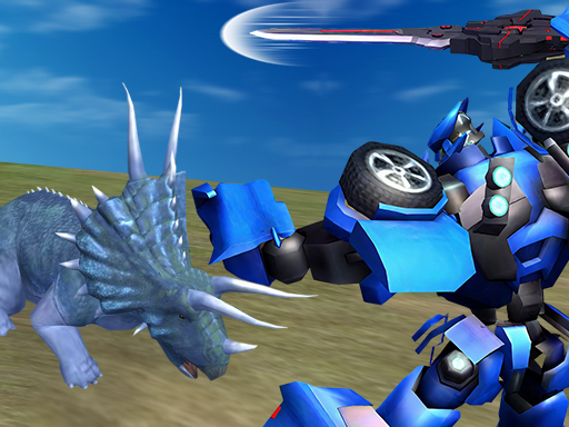 Jurassic Dinosaur Mech Battle - free online Browser game