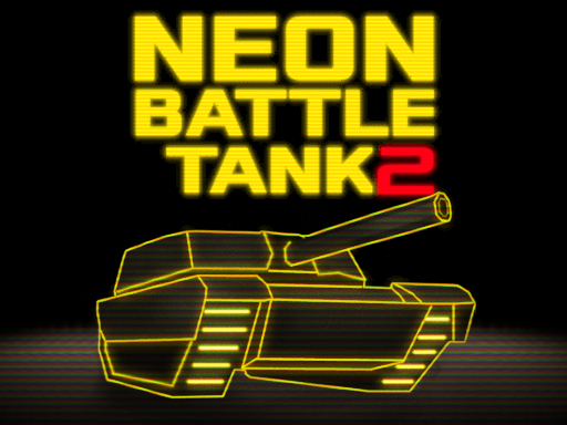 Neon Battle Tank 2 - free online Browser game
