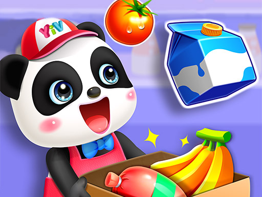 Cute Panda Supermarket - free online Browser game
