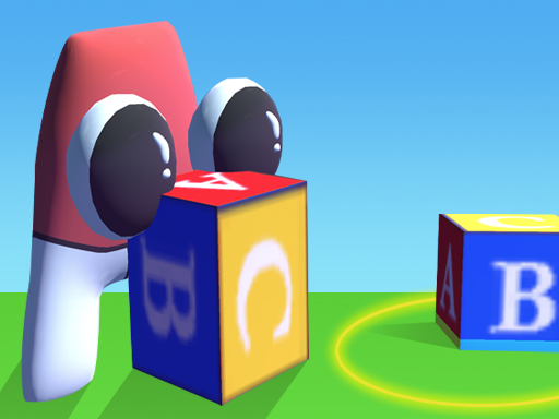 Alphabet: Room Maze 3D - free online Browser game