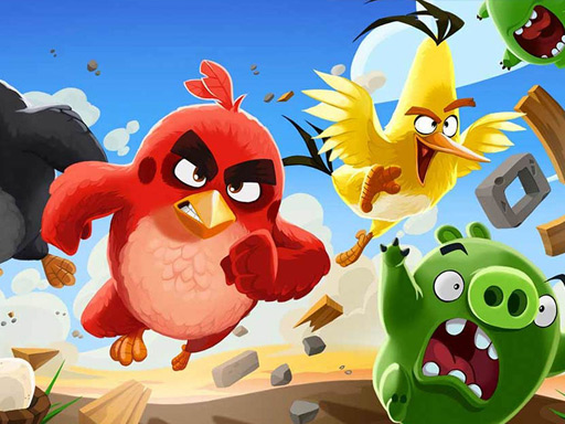 Angry Birds Jigsaw Puzzle Collection - free online Browser game