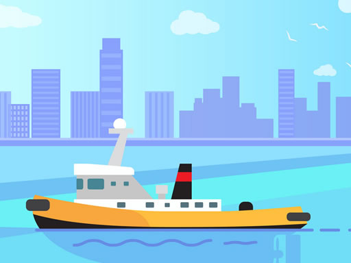 Big Boats Coloring - free online Browser game