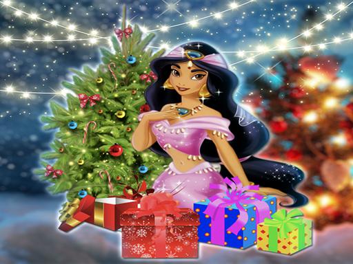 Jasmine | Aladdin Christmas Sweater Design - free online Browser game