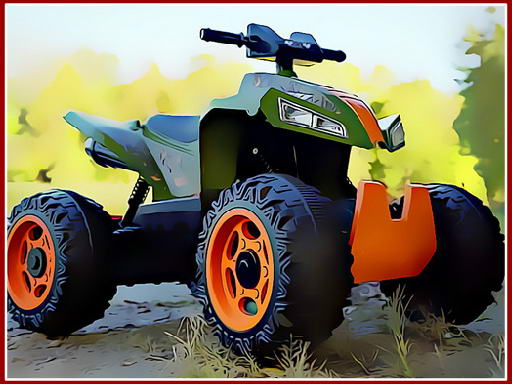 4x4 ATV Motorbikes for Kids - free online Browser game