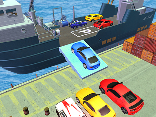 Car Transporter Ship Simulator - free online Browser game