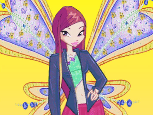 Winx Roxy Dressup - free online Browser game