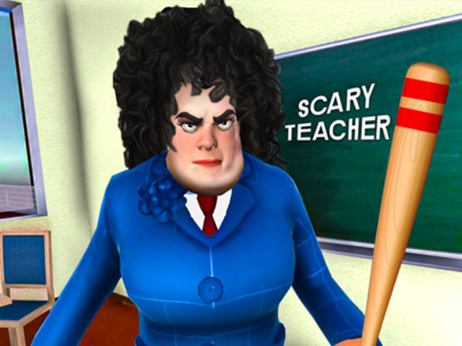 Scary Evil Teacher Games: Neighbor House Escape 3D - free online Browser game