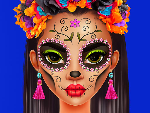 Halloween Makeup Trends - free online Browser game