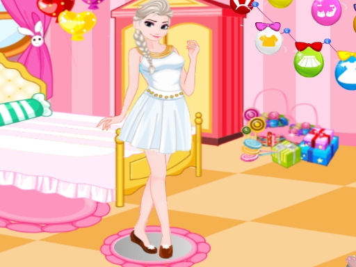 Elsa dress-up - free online Browser game