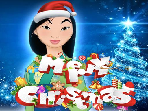 Fa Mulan Christmas Sweater Dress Up - free online Browser game