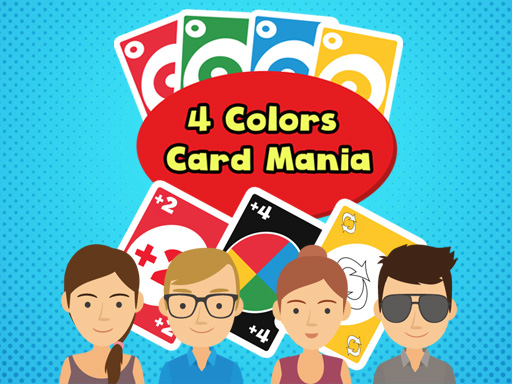 4 Colors Card Mania - free online Browser game
