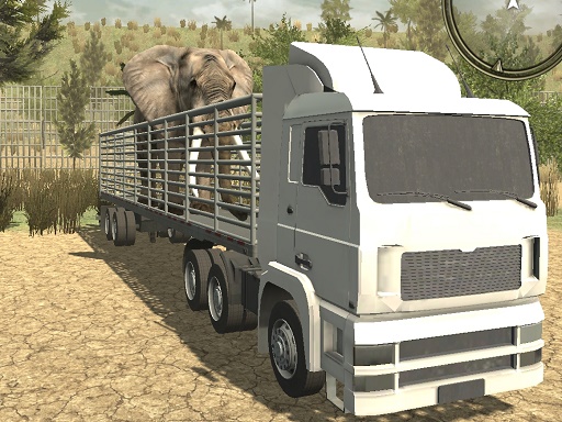Offroad Truck Animal Transporter - free online Browser game