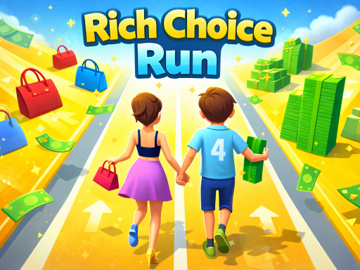 Rich Choice Run - free online Browser game