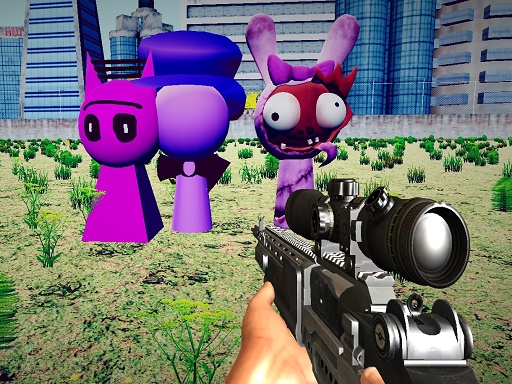Sprunki Sniper Squid Game - free online Browser game
