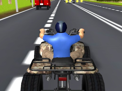 ATV Highway Traffic - free online Browser game