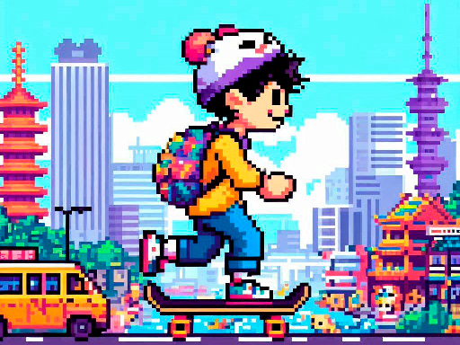 Skate Boy - free online Browser game