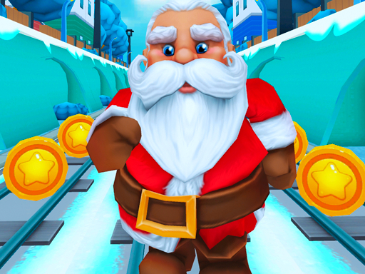 Subway Santa Runner Christmas - free online Browser game