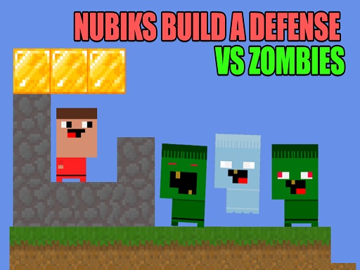 Nubiks build a defense vs zombies - free online Browser game