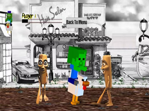 Chicken Jockey Tung Tung Sahur Fight - free online Browser game