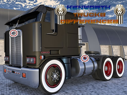 Kenworth Trucks Differences - free online Browser game