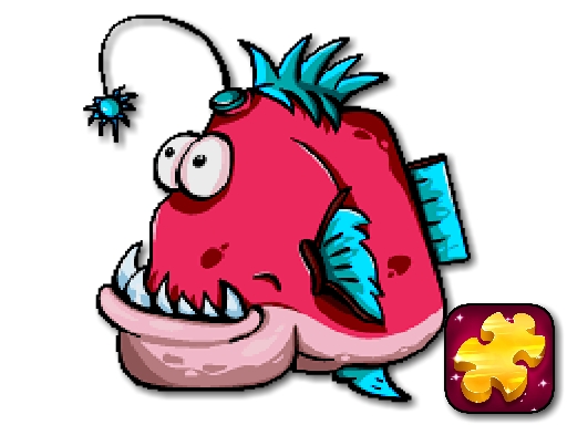 Cute Piranha Jigsaw Puzzles - free online Browser game