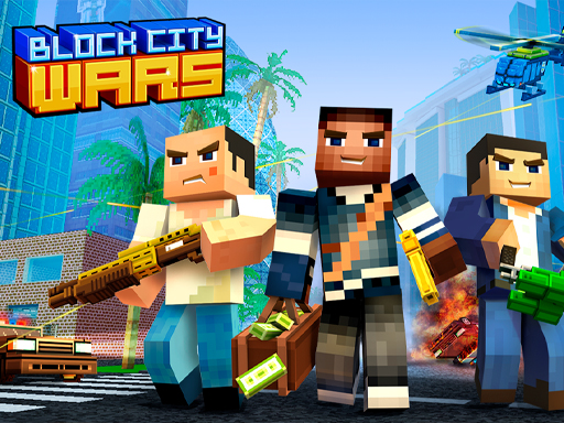 Block city wars - free online Browser game