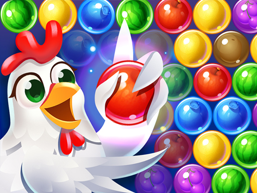 BUBBLE SHOOTER FARM - free online Browser game