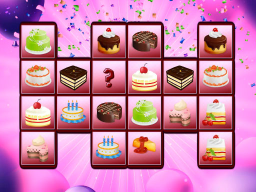 Birthday Cakes Memory - free online Browser game