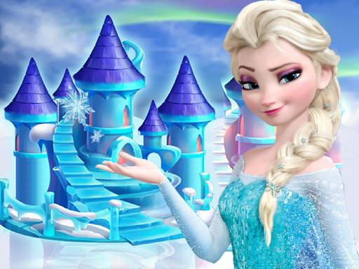 princess frozen doll house decoration - free online Browser game