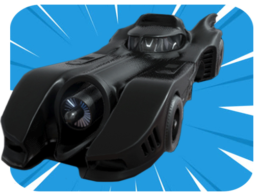 Batman car Driver - free online Browser game