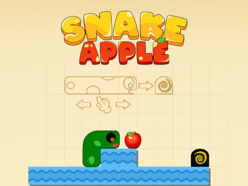 Snake And Apple - free online Browser game