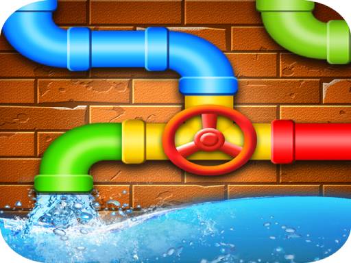 Connecting Pipes 3D - free online Browser game