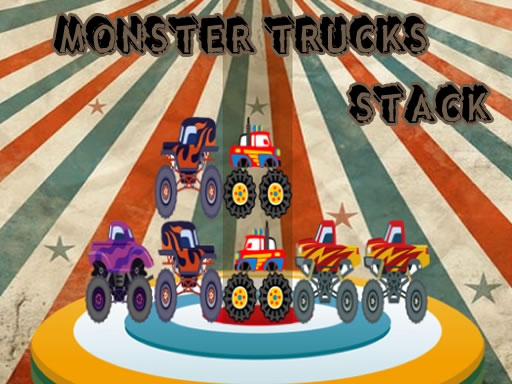 Monster Trucks Stack - free online Browser game