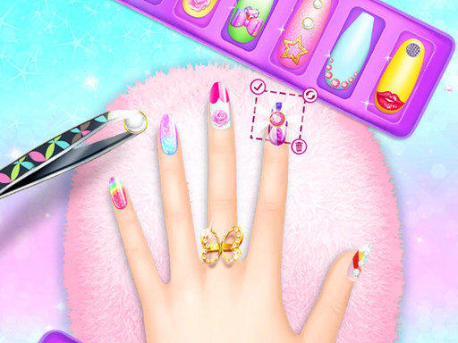 Nail Salon Girl Games - free online Browser game
