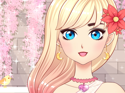 Anime Girls Fashion Makeup Game for Girl - free online Browser game