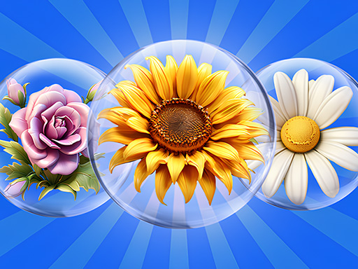 Dice Puzzle Flowers! - free online Browser game