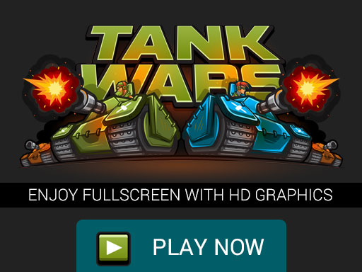 Tank Wars the Battle of Tanks, Fullscreen HD Game - free online Browser game