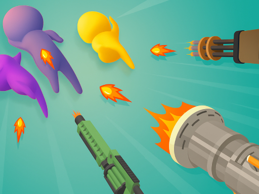 Crowd Battle Gun Rush - free online Browser game