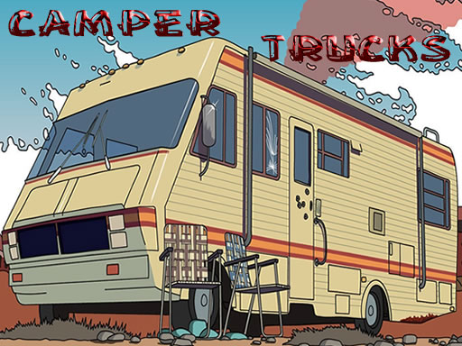 Camper Trucks Jigsaw - free online Browser game