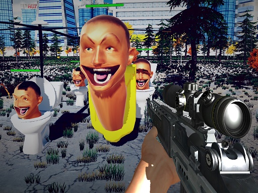 Sniper Survival Skibidi Toilet - free online Browser game