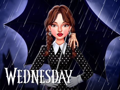 Celebrity Wednesday Addams Style - free online Browser game