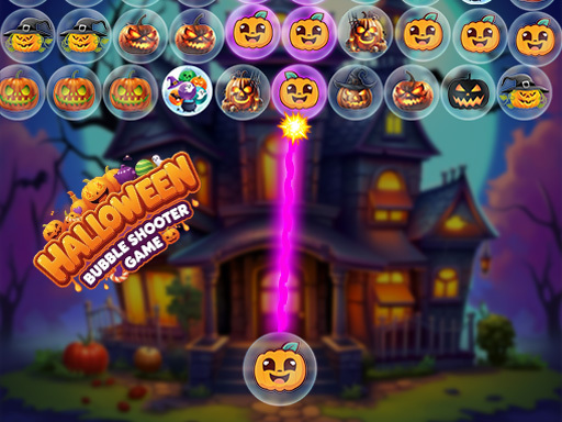 Halloween Bubble Shooting Game - free online Browser game