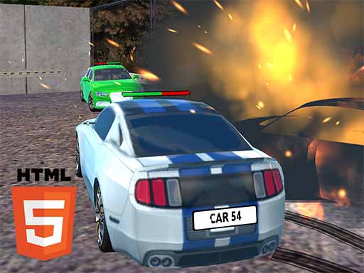 Car Demolition Parking Place Multiplayer - free online Browser game