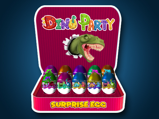Surprise Egg: Dino Party - free online Browser game